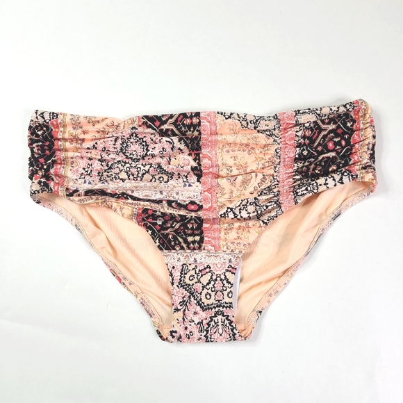 SEAFOLLY Moroccan Moon Gathered Bikini Bottom - Picture 2 of 3